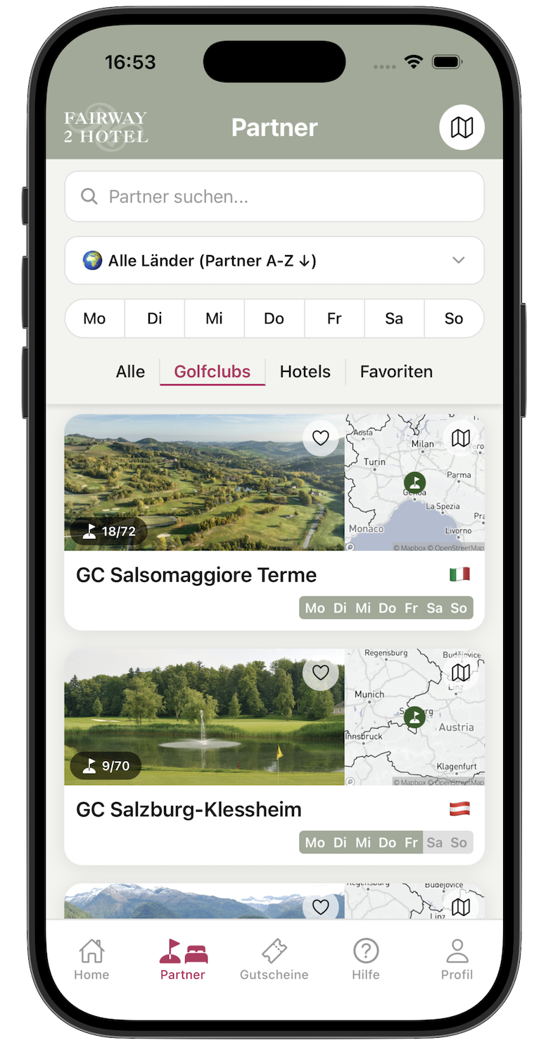Fairway2Hotel App
