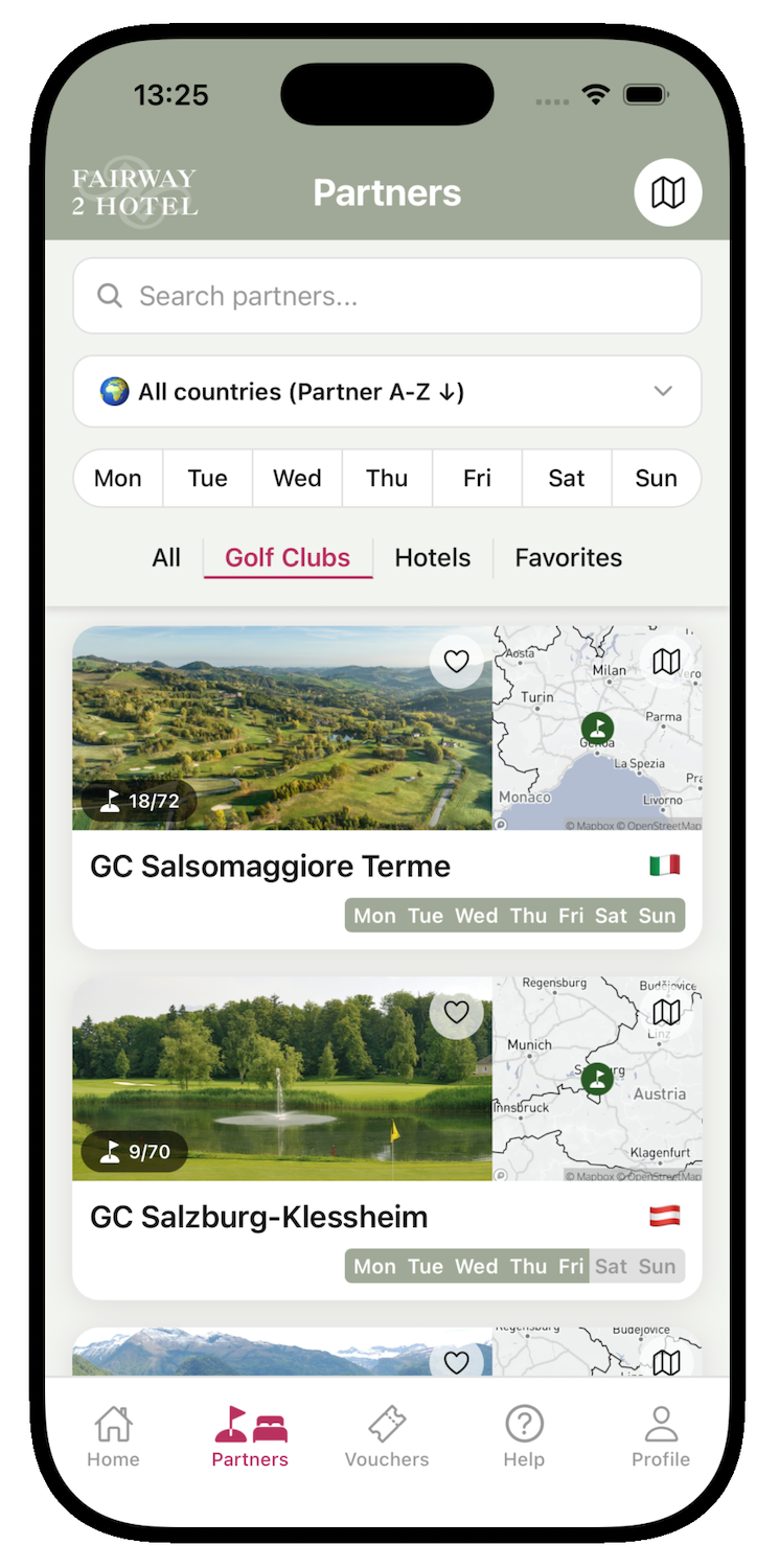 Fairway2Hotel App